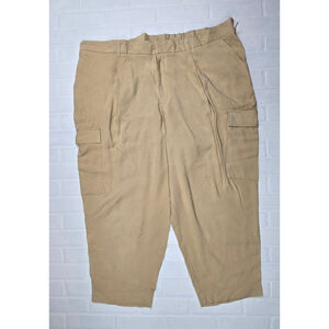A New Day Khaki Cargo Pants Size 26 Plus